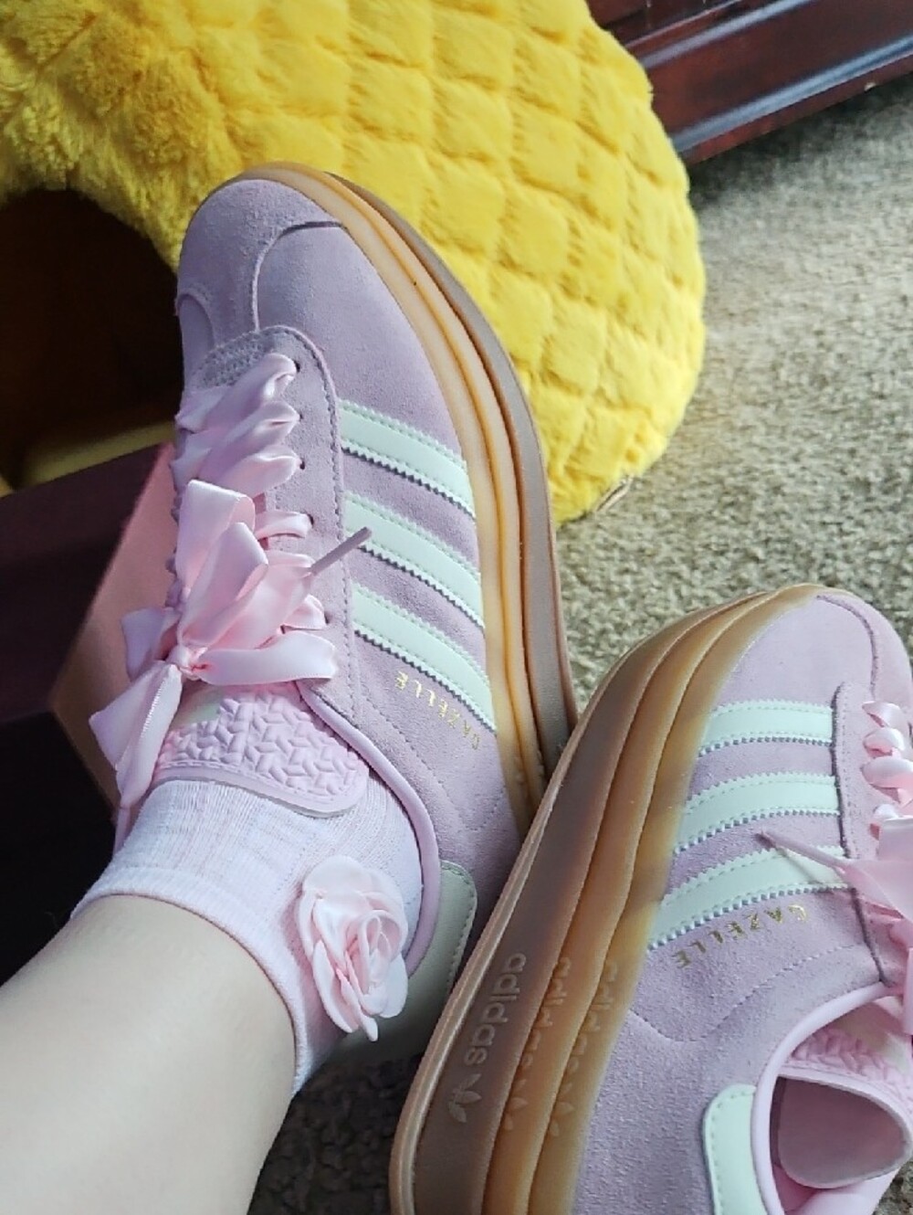 Adidas Gazelle Bold Light Pink - Picture 11 of 13